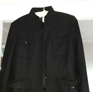 Black Wool Coat